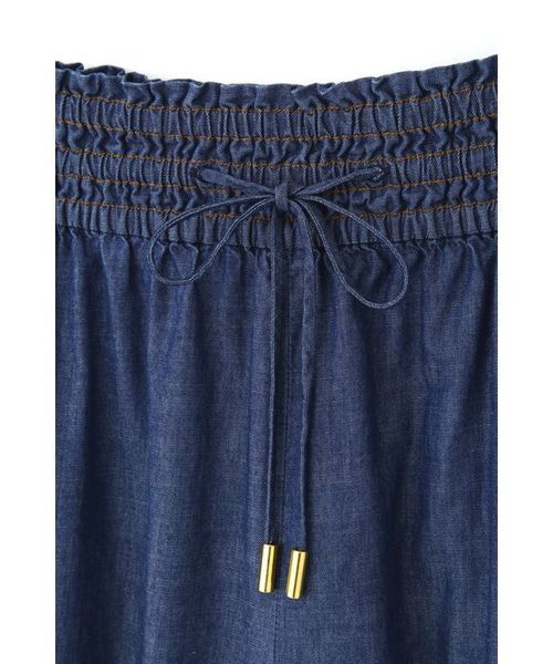 JILL by JILL STUART（ジルバイジルスチュアート）の「イージーパラッツォパンツ（デニムパンツ・レディース・ホワイト系その他/ネイビー/レッド系その他・FREE）」の8枚目の写真