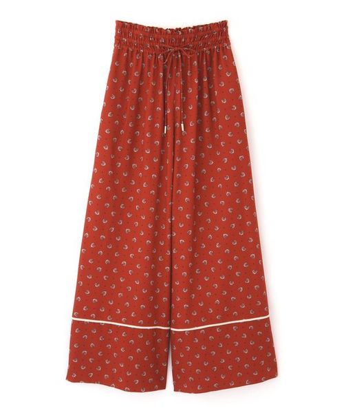 JILL by JILL STUART（ジルバイジルスチュアート）の「イージーパラッツォパンツ（デニムパンツ・レディース・ホワイト系その他/ネイビー/レッド系その他・FREE）」の21枚目の写真