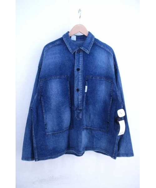 ブランド古着】19SS EXCHANGE SERVICE デニムプルオーバーシャツ 