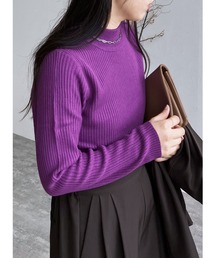 reca | プチハイネックべーシックリブニット(ニット/セーター)