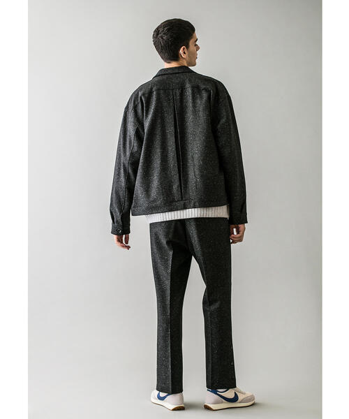 MONKEY TIME(モンキータイム)の「<monkey time> NEP LITE TWEED SIDE BUTTON TROUSER/トラウザー(スラックス・メンズ・ライトグレー/ブラック・M/S/L)」の10枚目の写真