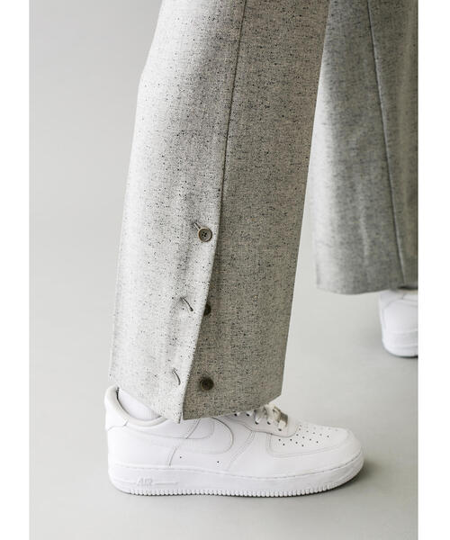 MONKEY TIME(モンキータイム)の「<monkey time> NEP LITE TWEED SIDE BUTTON TROUSER/トラウザー(スラックス・メンズ・ライトグレー/ブラック・M/S/L)」の14枚目の写真