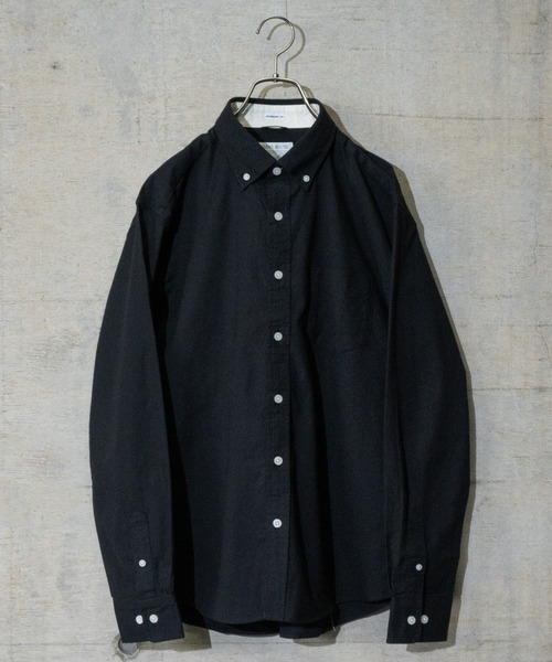 GLOVE HOUSE（グローブハウス）の「【a】〔ストレッチ/stretch〕オックスフォードボタンダウンシャツ（シャツ/ブラウス・メンズ・ホワイト/ネイビー/サックスブルー/ブルー系その他/ピンク/グレー/ブラック/その他/ホワイト系その他/ブラック系その他/ブルー系その他2/カーキ・MEDIUM/LARGE/X-LARGE）」の3枚目の写真