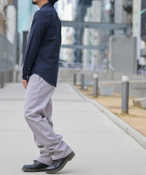 GLOVE HOUSE（グローブハウス）の「【a】〔ストレッチ/stretch〕オックスフォードボタンダウンシャツ（シャツ/ブラウス・メンズ・ホワイト/ネイビー/サックスブルー/ブルー系その他/ピンク/グレー/ブラック/その他/ホワイト系その他/ブラック系その他/ブルー系その他2/カーキ・MEDIUM/LARGE/X-LARGE）」の22枚目の写真