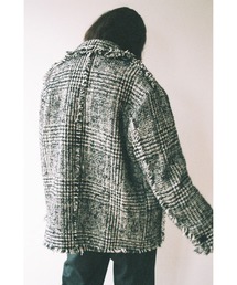 CLANE（クラネ）の「クラネ CLANE / ミックスツイードブルゾン