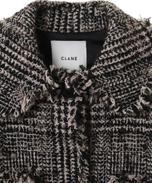 CLANE クラネ MIX TWEED BLOUSON ツイード　ツィード 松本恵奈のMUST BUY- CLANEのお気に入りアイテム紹介 “MIX TWEED