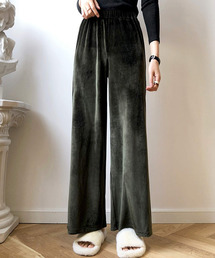 OSYAREVO | ベロア フレアパンツ(その他パンツ)