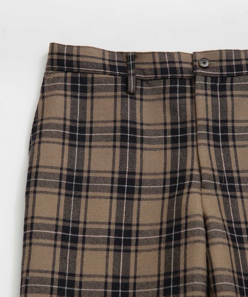 ADAM ET ROPE'（アダムエロペ）の「ウールチェック イージーパンツ（その他パンツ・メンズ・ベージュ系その他/イエロー系その他3・S/M/L）」の8枚目の写真