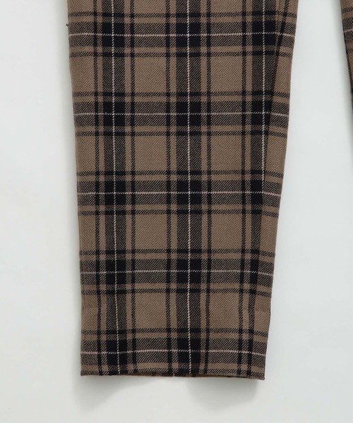 ADAM ET ROPE'（アダムエロペ）の「ウールチェック イージーパンツ（その他パンツ・メンズ・ベージュ系その他/イエロー系その他3・S/M/L）」の7枚目の写真