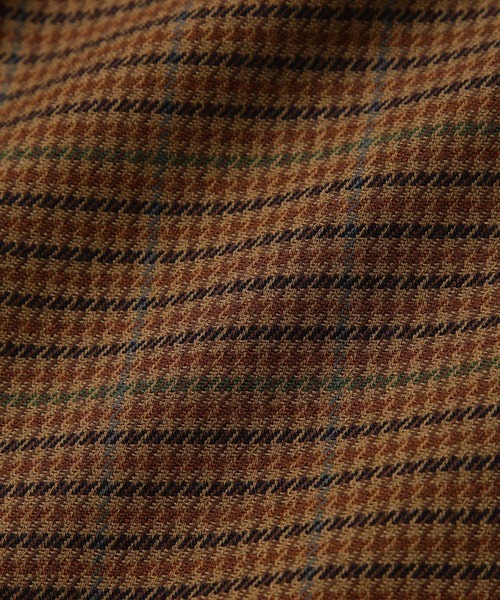 ADAM ET ROPE'（アダムエロペ）の「ウールチェック イージーパンツ（その他パンツ・メンズ・ベージュ系その他/イエロー系その他3・S/M/L）」の5枚目の写真