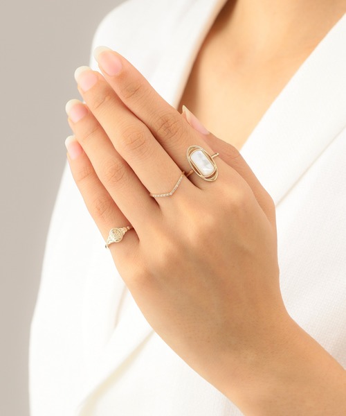 agete（アガット）の「K10リング（リング）」 - WEAR