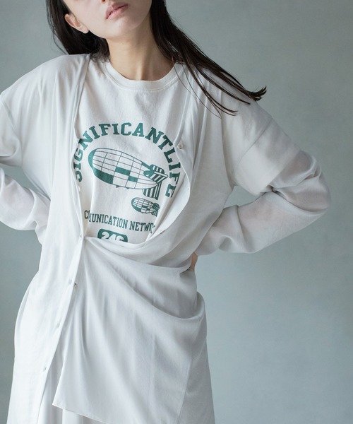 MARECHAL TERRE（マルシャルテル）の「シアーカーディガン（カーディガン/ボレロ・レディース・ブラック/ネイビー/サンドベージュ・MEDIUM）」の3枚目の写真