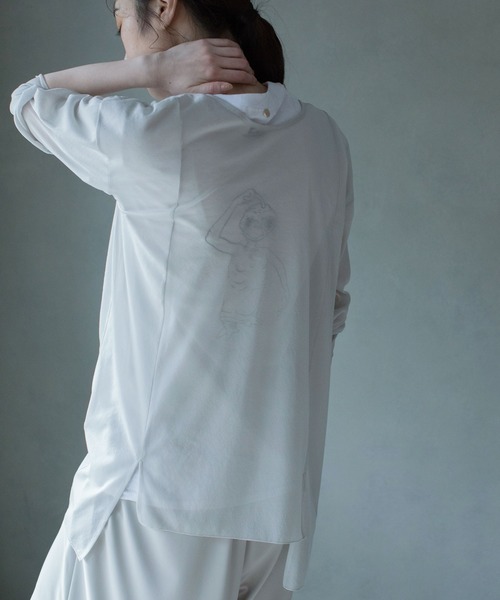 MARECHAL TERRE（マルシャルテル）の「シアーカーディガン（カーディガン/ボレロ・レディース・ブラック/ネイビー/サンドベージュ・MEDIUM）」の20枚目の写真