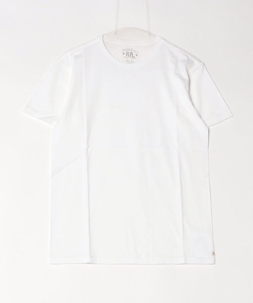 RRL(ダブル アール エル)の「コットン ジャージー クルーネック Tシャツ(Tシャツ/カットソー・メンズ・ホワイト・MEDIUM/X-LARGE/LARGE/SMALL/X-SMALL/XXL)」の3枚目の写真