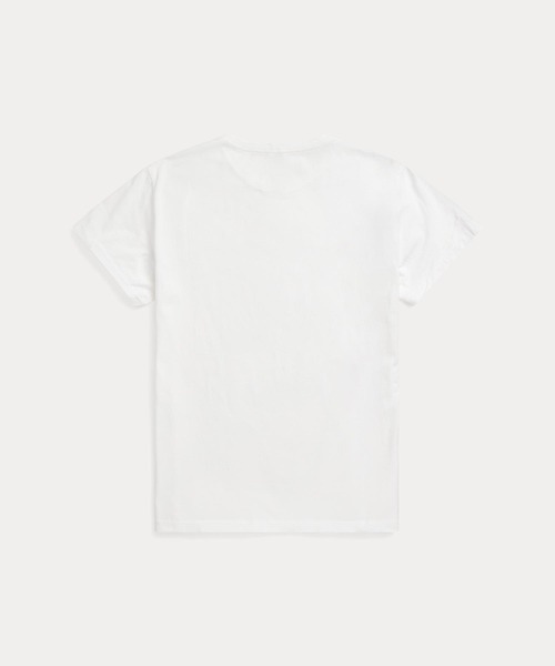 RRL(ダブル アール エル)の「コットン ジャージー クルーネック Tシャツ(Tシャツ/カットソー・メンズ・ホワイト・MEDIUM/X-LARGE/LARGE/SMALL/X-SMALL/XXL)」の8枚目の写真