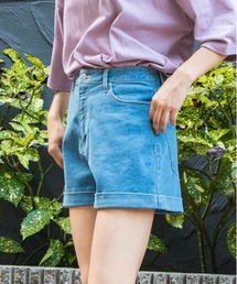 WEGO | WEGO/【XS~Lサイズ】デイリーハイウエストショーツ(デニムパンツ)