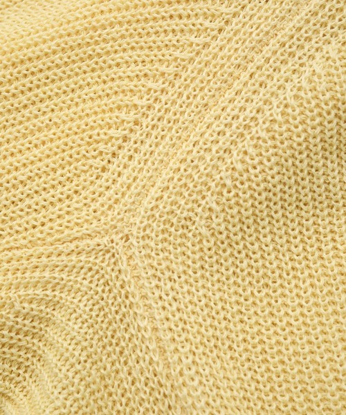 ADAM ET ROPE'（アダムエロペ）の「リネンミックスカラーカーディガン（カーディガン/ボレロ・レディース・イエロー系その他/レンガ・FREE）」の15枚目の写真