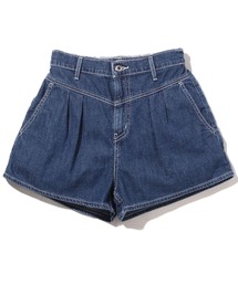 COOL BALLOON SHORT COOL MID STONE PLEATED SHORT