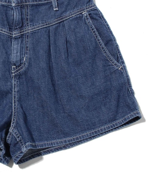 Levi's(リーバイス)の「COOL BALLOON SHORT COOL MID STONE PLEATED SHORT(デニムパンツ・レディース・インディゴブルー・25inch/24inch/26inch/27inch/28inch)」の10枚目の写真