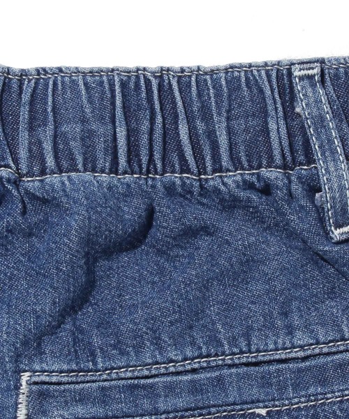 Levi's(リーバイス)の「COOL BALLOON SHORT COOL MID STONE PLEATED SHORT(デニムパンツ・レディース・インディゴブルー・25inch/24inch/26inch/27inch/28inch)」の11枚目の写真
