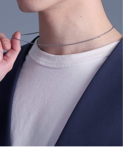 LION HEART（ライオンハート）の「“BASIC”スモールシルバーチェーンネックレス/シルバー925【LION HEART / ライオンハート】（ネックレス・メンズ・A/B/C/D/E/F・50cm/60cm）」の21枚目の写真