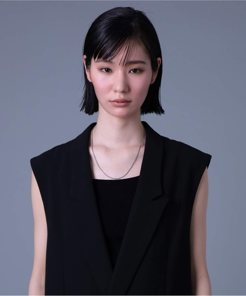 LION HEART（ライオンハート）の「“BASIC”スモールシルバーチェーンネックレス/シルバー925【LION HEART / ライオンハート】（ネックレス・メンズ・A/B/C/D/E/F・50cm/60cm）」の20枚目の写真