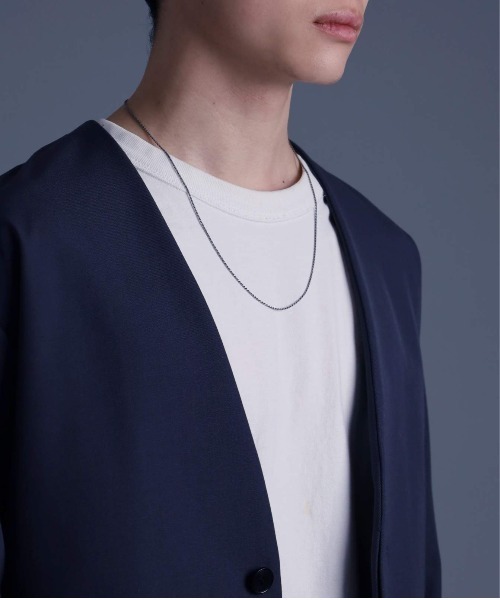 LION HEART（ライオンハート）の「“BASIC”スモールシルバーチェーンネックレス/シルバー925【LION HEART / ライオンハート】（ネックレス・メンズ・A/B/C/D/E/F・50cm/60cm）」の11枚目の写真