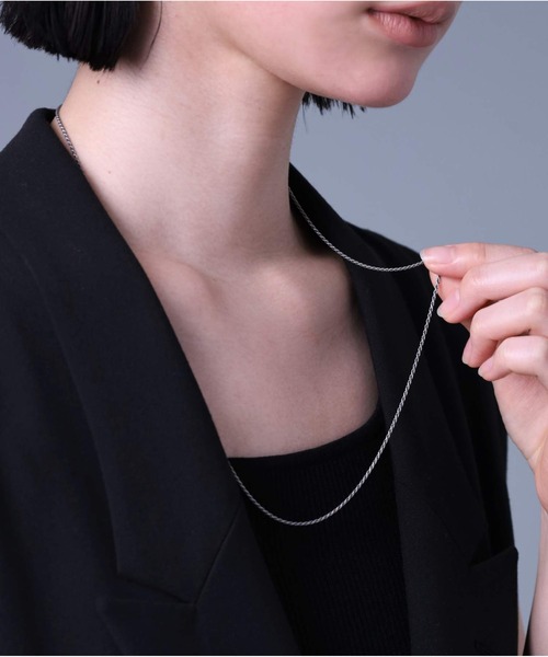 LION HEART（ライオンハート）の「“BASIC”スモールシルバーチェーンネックレス/シルバー925【LION HEART / ライオンハート】（ネックレス・メンズ・A/B/C/D/E/F・50cm/60cm）」の16枚目の写真