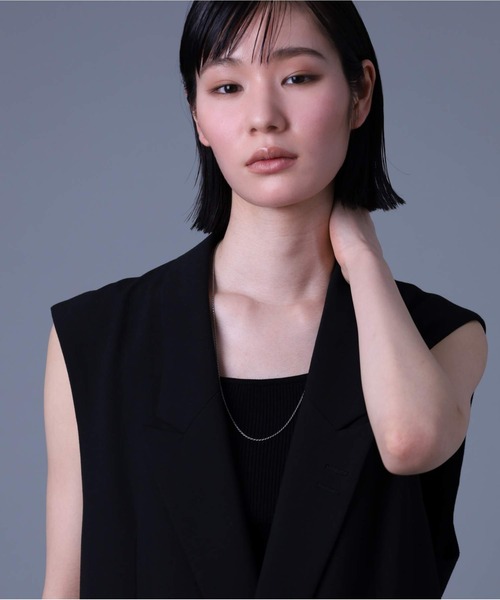 LION HEART（ライオンハート）の「“BASIC”スモールシルバーチェーンネックレス/シルバー925【LION HEART / ライオンハート】（ネックレス・メンズ・A/B/C/D/E/F・50cm/60cm）」の13枚目の写真