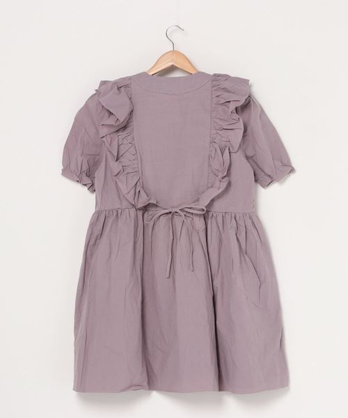 WC(ダブル シー)の「WC/フリルコットンワンピース(ワンピース・レディース・ライトパープル/ホワイト/ライトピンク・FREE)」の4枚目の写真