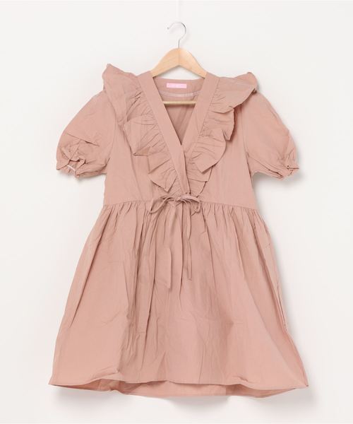 WC(ダブル シー)の「WC/フリルコットンワンピース(ワンピース・レディース・ライトパープル/ホワイト/ライトピンク・FREE)」の15枚目の写真