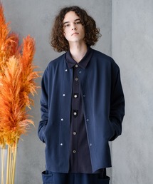 CASPER JOHN | Piping Diagonal Shirts/パイピングディアグナルシャツ(シャツ/ブラウス)