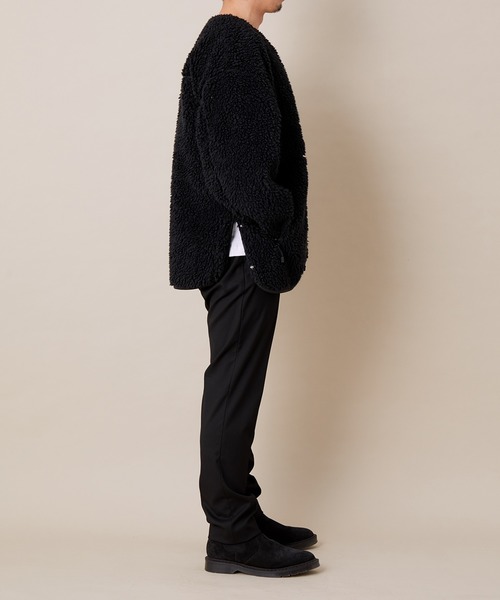 Champion（チャンピオン）の「【Champion/チャンピオン】別注 ビッグシルエット ボアブルゾン/UNISEX（ブルゾン・メンズ・イエロー系その他3/ブラック/ホワイト系その他7・L/XL/M）」の15枚目の写真