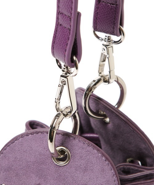 PAGEBOY（ページボーイ）の「スタッズラウンドショルダー（ショルダーバッグ・レディース・パープル/ブラック・FREE）」の10枚目の写真