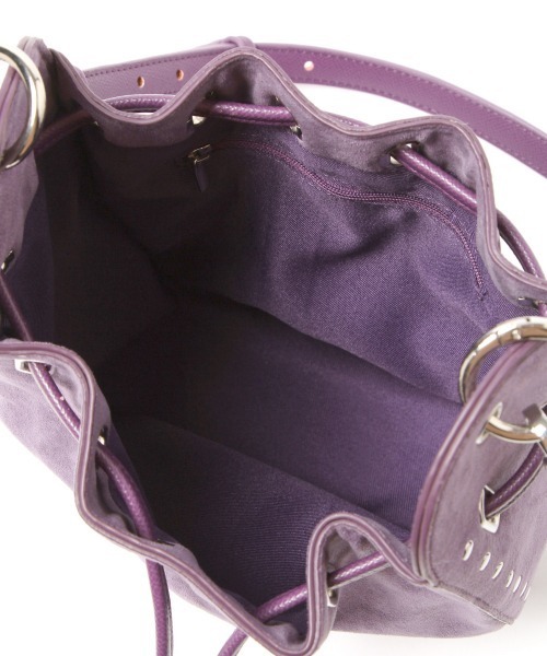 PAGEBOY（ページボーイ）の「スタッズラウンドショルダー（ショルダーバッグ・レディース・パープル/ブラック・FREE）」の17枚目の写真