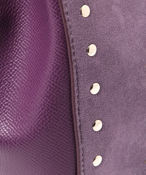 PAGEBOY（ページボーイ）の「スタッズラウンドショルダー（ショルダーバッグ・レディース・パープル/ブラック・FREE）」の19枚目の写真