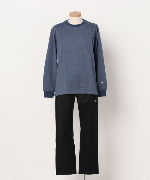 セール Champion メンズルームウェア セットアップ 長袖長パンツ ルームウェア パジャマ Champion チャンピオン のファッション通販 Zozotown