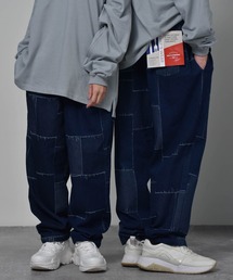 【ユニセックスで着用可能】バルーンシルエットイージーステッチシェフパンツ Chef's Pants/レディース メンズ
