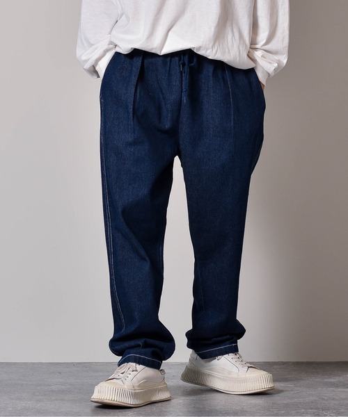 Starting Over(スターティングオーバー)の「【ユニセックスで着用可能】バルーンシルエットイージーステッチシェフパンツ Chef's Pants/レディース メンズ(その他パンツ・メンズ・ブラック/ホワイト/ベージュ/ライトブルー/ワンウォッシュ/その他1/その他2/キナリ/グレイッシュベージュ/ブラウン/ダークブラック/ブルー/ブラック系/ブルー系・L/M/XL/S)」の18枚目の写真