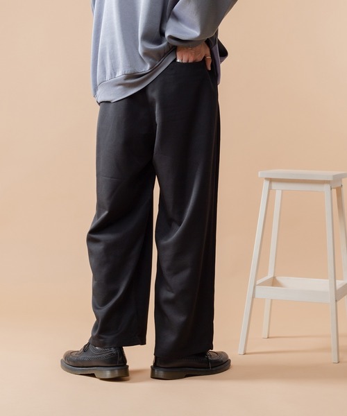 kutir(クティール)の「2タックワイドスラックス(その他パンツ・メンズ・ライトグレー/ブラック/オフホワイト・SMALL/MEDIUM/LARGE)」の19枚目の写真