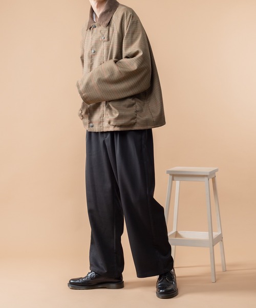 kutir(クティール)の「2タックワイドスラックス(その他パンツ・メンズ・ライトグレー/ブラック/オフホワイト・SMALL/MEDIUM/LARGE)」の22枚目の写真