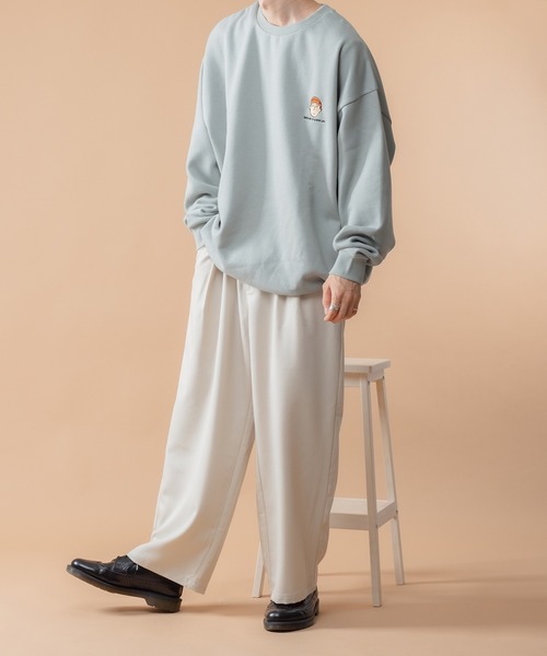 kutir(クティール)の「2タックワイドスラックス(その他パンツ・メンズ・ライトグレー/ブラック/オフホワイト・SMALL/MEDIUM/LARGE)」の7枚目の写真