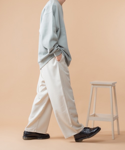 kutir(クティール)の「2タックワイドスラックス(その他パンツ・メンズ・ライトグレー/ブラック/オフホワイト・SMALL/MEDIUM/LARGE)」の6枚目の写真