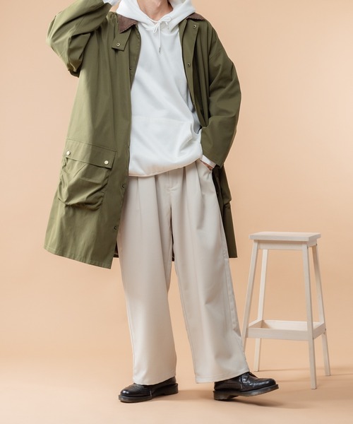 kutir(クティール)の「2タックワイドスラックス(その他パンツ・メンズ・ライトグレー/ブラック/オフホワイト・SMALL/MEDIUM/LARGE)」の12枚目の写真