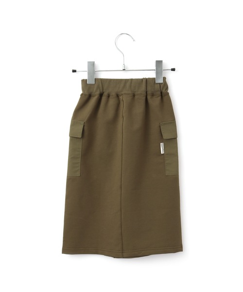 MAKE YOUR DAY（メイクユアデイ）の「ペンシルスカート■80～140cm（スカート・キッズ・カーキ/レンガ・130/140/90/110/80/120/100）」の3枚目の写真