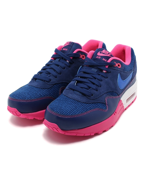 NIKE(ナイキ)の「ウィメンズ ナイキ エアマックス1 WMNS NIKE AIR MAX 1 319986-403(スニーカー・レディース・ブルー・24cm/25.5cm/23.5cm/23cm/25cm/24.5cm)」の1枚目の写真