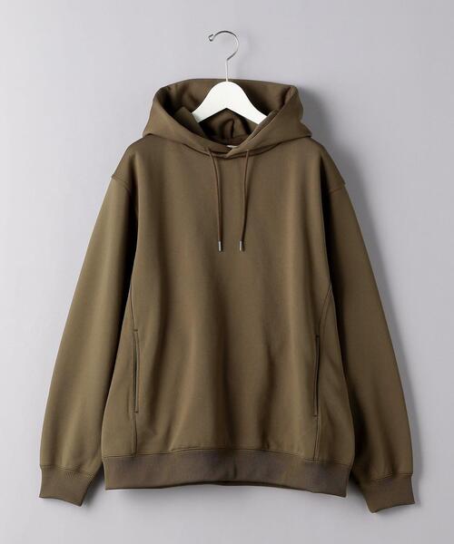 UNITED ARROWS(ユナイテッドアローズ)の「<UNITED ARROWS> グロッシー テリー パーカ◆(パーカー・メンズ・ケリー/オフホワイト/モカ/ライトブルー・MEDIUM/LARGE/SMALL/X-LARGE)」の16枚目の写真