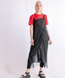 AULA AILA | チュールレイヤードキャミソールドレス(ドレス)