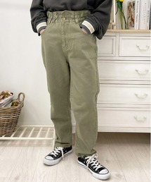 フリルデニムテーパードパンツ【ZOZOTOWN限定アイテム】