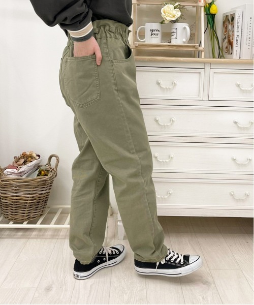 apres jour（アプレジュール）の「フリルデニムテーパードパンツ【ZOZOTOWN限定アイテム】（デニムパンツ・レディース・ミント/アイボリー/モカ/ブラック・SMALL/MEDIUM/X-LARGE）」の20枚目の写真